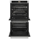  KitchenAid 30-inch, 10.0 cu.ft. Built-in Double Wall Oven with True Convection KODE900HSS IMAGE 3