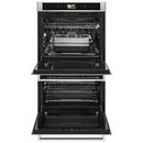  KitchenAid 30-inch, 10.0 cu.ft. Built-in Double Wall Oven with True Convection KODE900HSS IMAGE 4