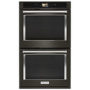  KitchenAid 30-inch, 10.0 cu.ft. Built-in Double Wall Oven with True Convection KODE900HBS IMAGE 1