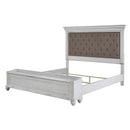  Size_King  -- Kanwyn B777 King Upholstered Panel Storage Bed IMAGE 3