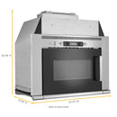  Whirlpool 24-inch, 0.8 cu.ft. Over-the-Range Microwave Hood Combination UMH50008HS IMAGE 3