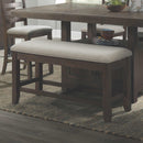  Elements International Colorado Counter Height Bench DCO100CBN IMAGE 2