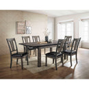  Elements International Nathan Dining Chair DNH100SCPVS IMAGE 4
