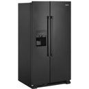  Color_Black  -- 36 inch, 25 cu.ft. Freestanding Side by Side Refrigerator with External Water and Ice Dispensing System IMAGE 2