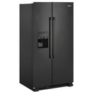  Color_Black  -- 36 inch, 25 cu.ft. Freestanding Side by Side Refrigerator with External Water and Ice Dispensing System IMAGE 3