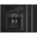 Color_Black  -- 36 inch, 25 cu.ft. Freestanding Side by Side Refrigerator with External Water and Ice Dispensing System IMAGE 4
