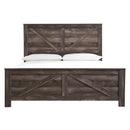  Wynnlow B440B11 King Crossbuck Panel Bed IMAGE 3