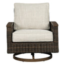  Signature Design by Ashley Paradise Trail P750-821 Swivel Lounge Chair IMAGE 2