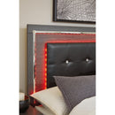 Size_Queen  -- Lodanna Panel Bed IMAGE 4