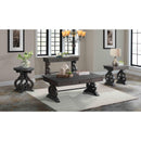  Elements International Stone End Table TST100ST IMAGE 3