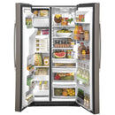  Color_Slate Grey  -- 36 inch, 21.8 cu.ft. Counter Depth Side by Side Refrigerator with Water and Ice Dispensing System IMAGE 3