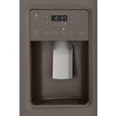  Color_Slate Grey  -- 36 inch, 21.8 cu.ft. Counter Depth Side by Side Refrigerator with Water and Ice Dispensing System IMAGE 4