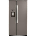  Color_White  -- 36 inch, 25.1 cu.ft. Freestanding Side by Side Refrigerator with Water and Ice Dispensing System IMAGE 1