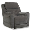  Homestretch Furniture Power Fabric Recliner with Wall Recline 165-97-14 IMAGE 1