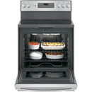  GE 30-inch Freestanding Electric Range with Convection JB655YKFS IMAGE 3