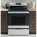  GE 30-inch Freestanding Electric Range with Convection JB655YKFS IMAGE 8