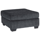  Manufacturer Color_Slate  -- Altari Fabric Ottoman IMAGE 1