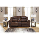  Stoneland 3990494 Double Reclining Loveseat with Console IMAGE 4