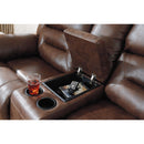  Stoneland 3990494 Double Reclining Loveseat with Console IMAGE 5