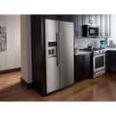  Color_Stainless Steel  -- 22.6 cu ft. Counter Depth Side by Side Refrigerator with Exterior Ice and Water Dispenser IMAGE 4