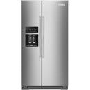  Color_Stainless Steel  -- 24.8 cu ft. Side by Side Refrigerator with Water and Ice Dispenser IMAGE 1