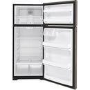  Color_Silver  -- 28 inch, 17.5 cu. ft. Top Freezer Refrigerator IMAGE 2