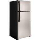  Color_Silver  -- 28 inch, 17.5 cu. ft. Top Freezer Refrigerator IMAGE 4