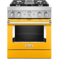  Color_Yellow  -- 30 inch Freestanding Dual Fuel Range with Even Heat™ True Convection IMAGE 1