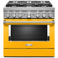  Color_Yellow  -- 36 inch Freestanding Dual Fuel Range with Even Heat™ True Convection IMAGE 1