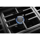  KitchenAid 36-inch Freestanding Dual Fuel Range with Even-Heat™ True Convection KFDC506JSS IMAGE 5