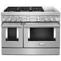  Color_Stainless Steel  -- 48 inch Freestanding Dual Fuel Range with Even Heat™ True Convection IMAGE 1