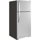  GE 28-inch, 16.6 cu.ft. Freestanding Top Freezer Refrigerator with Internal Ice Maker GIE17GSNRSS IMAGE 3
