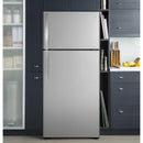  GE 28-inch, 16.6 cu.ft. Freestanding Top Freezer Refrigerator with Internal Ice Maker GIE17GSNRSS IMAGE 6