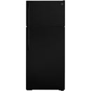  Color_Black  -- 17.5 cu. ft. Top Freezer Refrigerator with Factory Installed Icemaker IMAGE 1