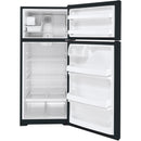  Color_Black  -- 17.5 cu. ft. Top Freezer Refrigerator with Factory Installed Icemaker IMAGE 2