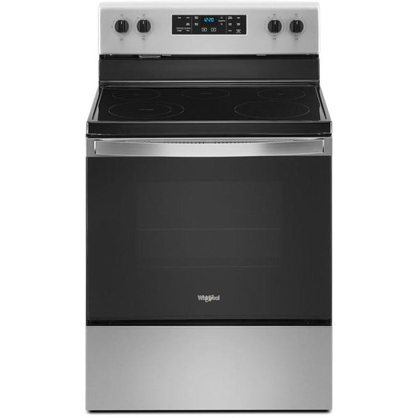  Whirlpool 30-inch Freestanding Electric Range with Frozen Bake™ Technology WFE505W0JS IMAGE 1