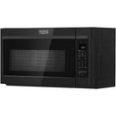  Color_Black  -- 30 inch, 1.9 cu.ft. Over the Range Microwave Oven with Stainless Steel Interior IMAGE 2