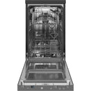  GE 18-inch Portable Dishwasher with Sanitize Option GPT145SSLSS IMAGE 2