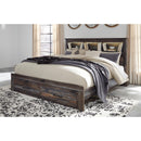  Drystan B211B27 King Bookcase Bed with 2 Storage Drawers IMAGE 2