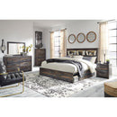  Drystan B211B51 King Bookcase Bed with 2 Storage Drawers IMAGE 6