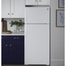  GE 28-inch, 15.6 cu. ft. Top-Freezer Refrigerator GTE16GTNRWW IMAGE 3