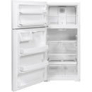  GE 28-inch, 15.6 cu. ft. Top-Freezer Refrigerator GTE16GTNLWW IMAGE 2