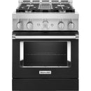  Color_Black  -- 30 inch Freestanding Gas Range with Even Heat™ True Convection IMAGE 1