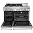  Color_Stainless Steel  -- 48 inch Freestanding Gas Range with Even Heat™ True Convection IMAGE 2