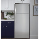  Color_Stainless Steel  -- 28 inch, 17.5 cu.ft. Freestanding Top Freezer Refrigerator with LED Lighting IMAGE 5