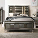 Elements International Twenty Nine Queen Platform Bed with Storage TN600QB IMAGE 2