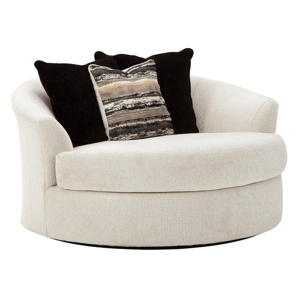  Ashley Cambri Swivel Fabric Chair 9280121 IMAGE 1