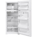  Color_White  -- 28 inch, cu. ft. Top Freezer Refrigerator IMAGE 2
