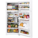  Color_White  -- 28 inch, cu. ft. Top Freezer Refrigerator IMAGE 3