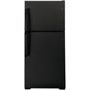  Color_Black  -- 33 inch, 21.9 cu.ft. Freestanding Top Freezer Refrigerator with Upfront Fresh Food Temperature Controls IMAGE 1